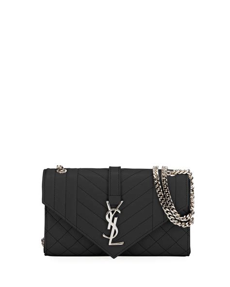 ysl envelope bag silver hardware|YSL envelope bag beige.